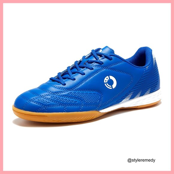 Men\'s Indoor Soccer Cleats Rubber Futsal Shoes Athletic Training Sneaker main image 4